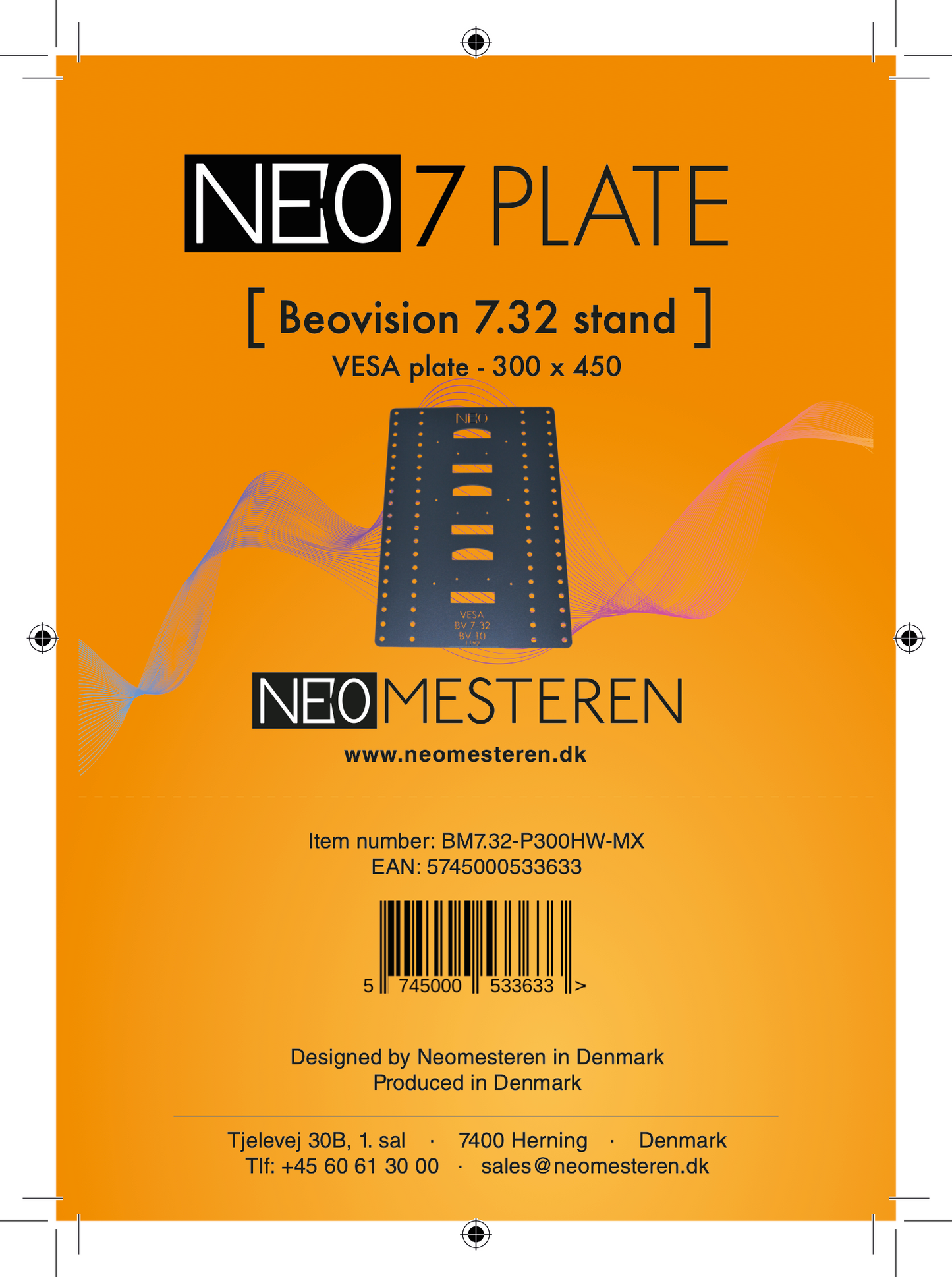 VESA bracket for Beovision 7.32