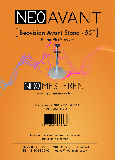 Neo Avant Kit 55 - label for emballagen