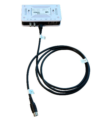 DIN cable - Special for RIAA at Neo Radio - 5 pin - 2 m - Black - DIN male to DIN male