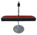Beolab 7.1 in red on a Beovision 7 stand
