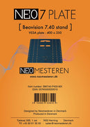 Beovision 7.40 stand med en VESA beslag til nyt TV