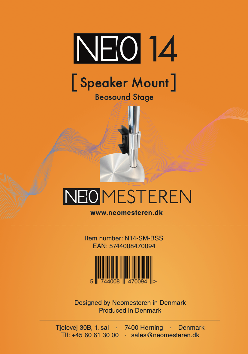 Neo 14 - Beovision 11 stand - B&O højttalere på standen