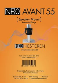 Neo Avant 55 - Beovision Avant 55 - B&O højttaler på standen