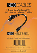 B&O Powerlink kabel - DIN 8 pin hun (2 stk) til 1 stk DIN male han