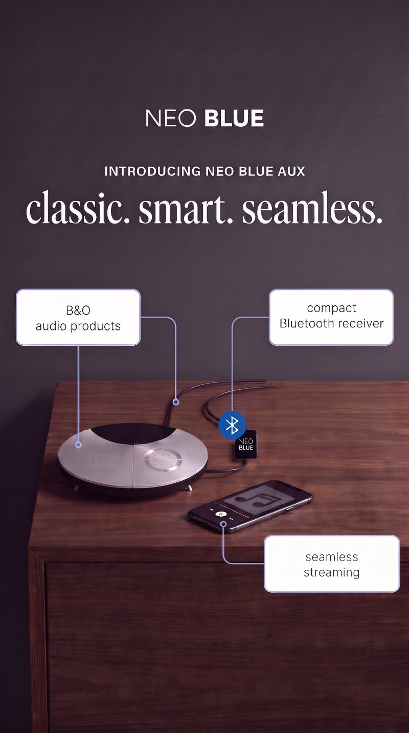 Neo Blue AUX - Bluetooth-streamer voor B&O