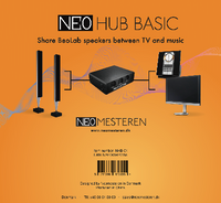 Neo Hub Basic is the connection hub between B&O Audi and video - like masterlink
