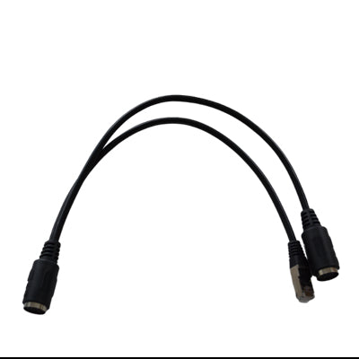 Powerlink-kabel - MK9 - Sort - Y-adapter til RJ45