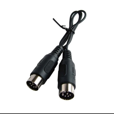 Powerlink kabel - PL0012 - Sort - DIN 8 pin - Han til Han