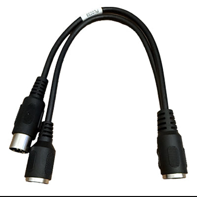 Powerlink Cable - MK2 - Black - Male and 2 x Female - Y adapter