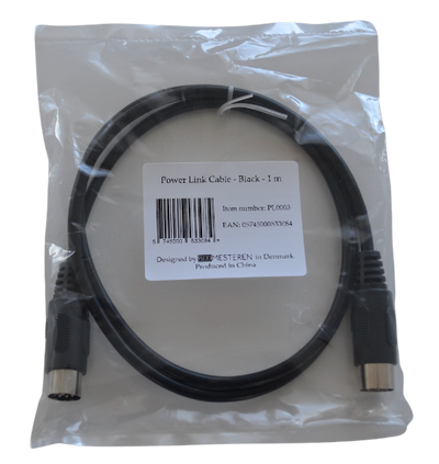 Powerlink Cable - MK9 - Black - Male to Male - 1 m
