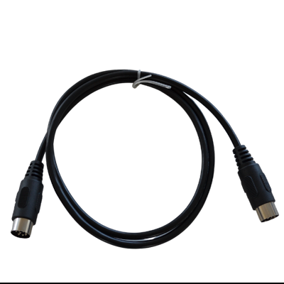Powerlink kabel - MK 9 - Sort - Han til Han - 1 m