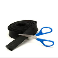 Gaine pour câble - Noir - 20/30 mm - Très flexible pour de nombreux câbles