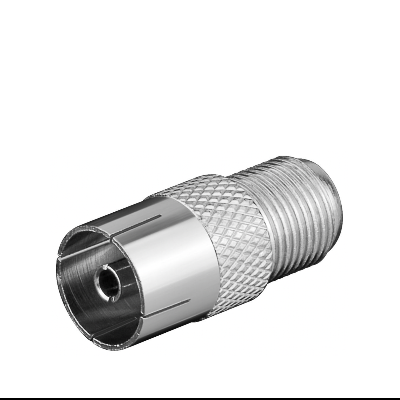 Antenna connector - Adapter from F connector to female coaxial connector
